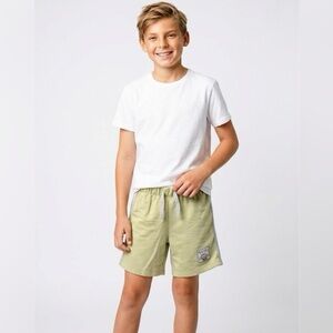 Disney Pixar Toy Story Alien Green and Gray Sweatshorts NWT 3T